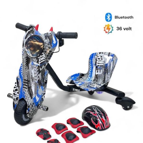 صورة سكوتر درفت كهربائي ثلاثي العجلات